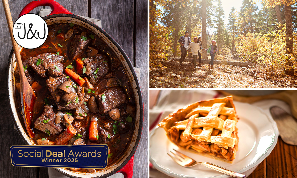 Wandel- of fietsarrangement incl. warme drank + gebak + stoofpotje bij Bij Jansen & Jansen