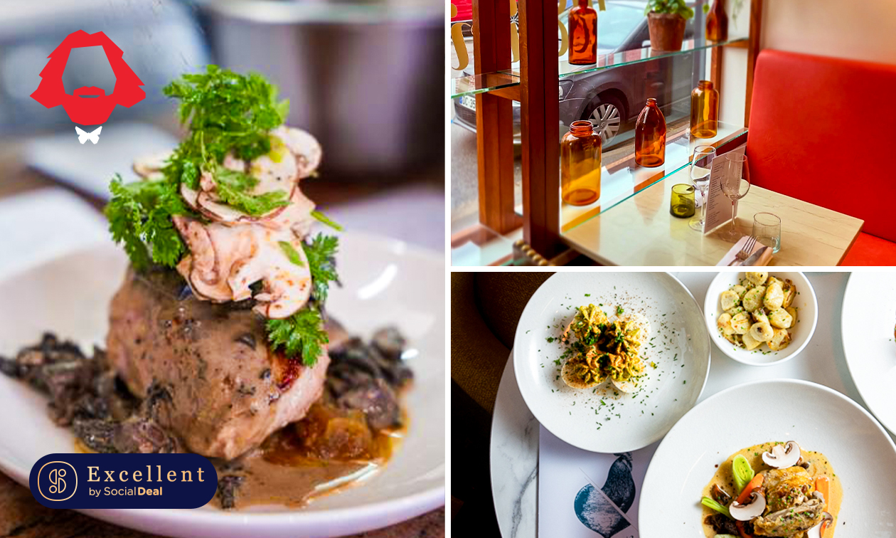 2- of 3-gangen keuzelunch of -diner in Rijsel