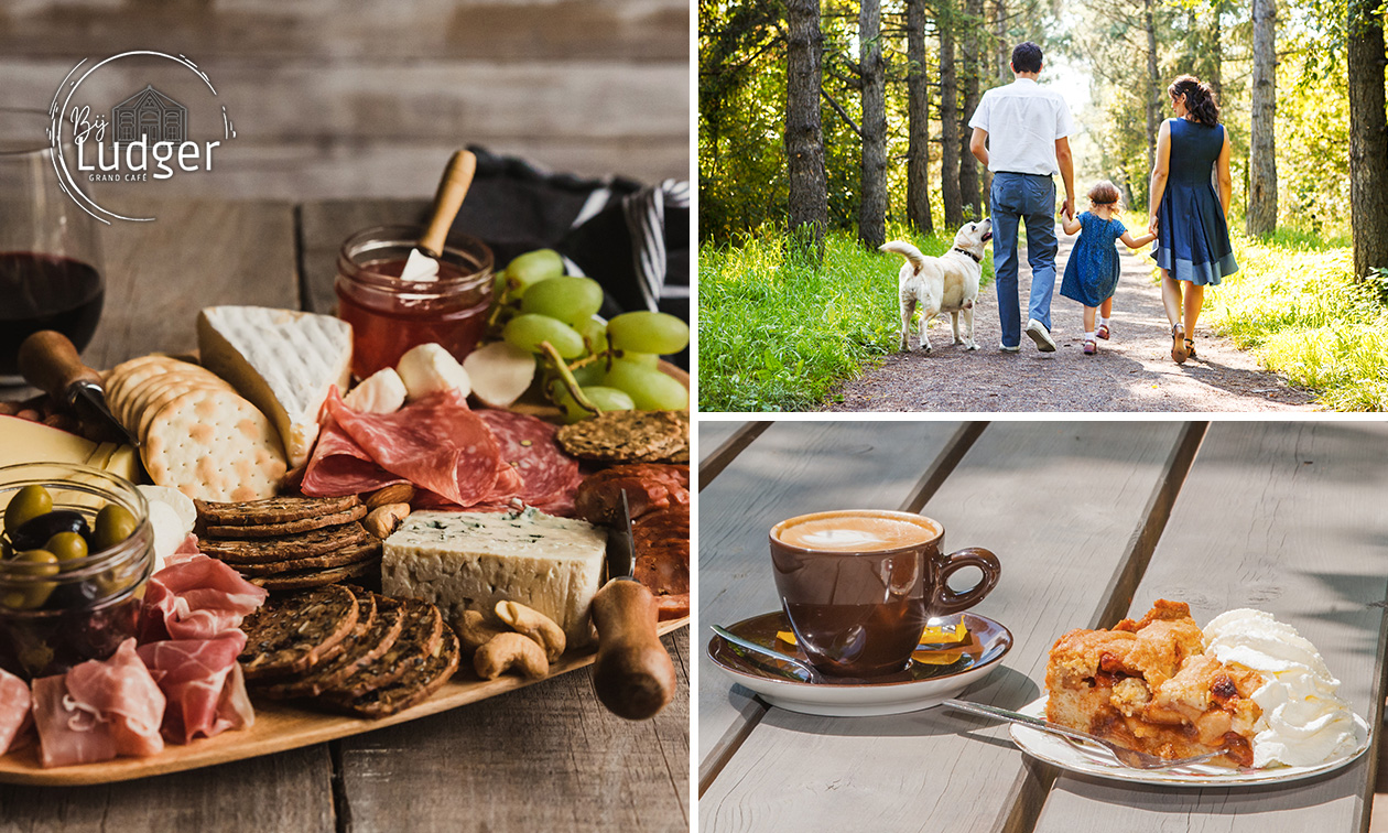 Wandelarrangement + borrelplank bij Grand Café Bij Ludger