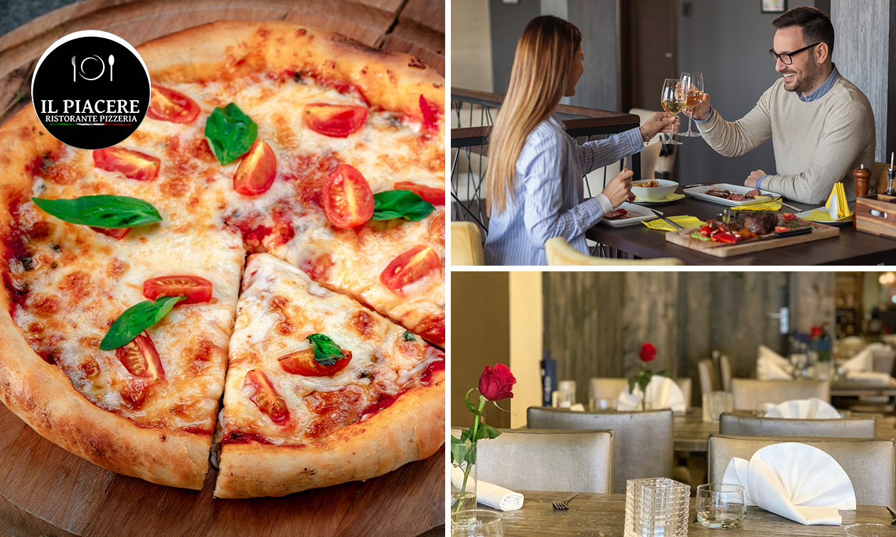 Italiaans 3-gangen keuzediner bij Il Piacere