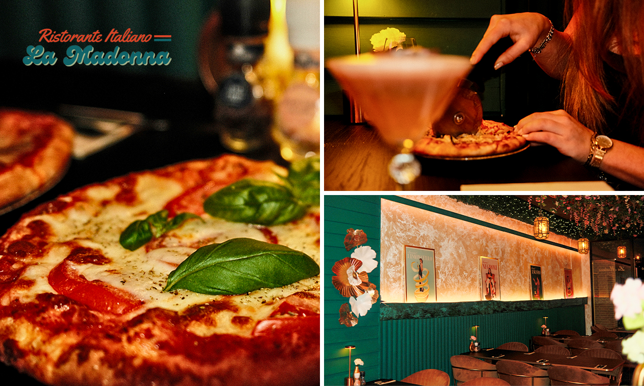 Italiaans 2-gangen keuzediner bij La Madonna