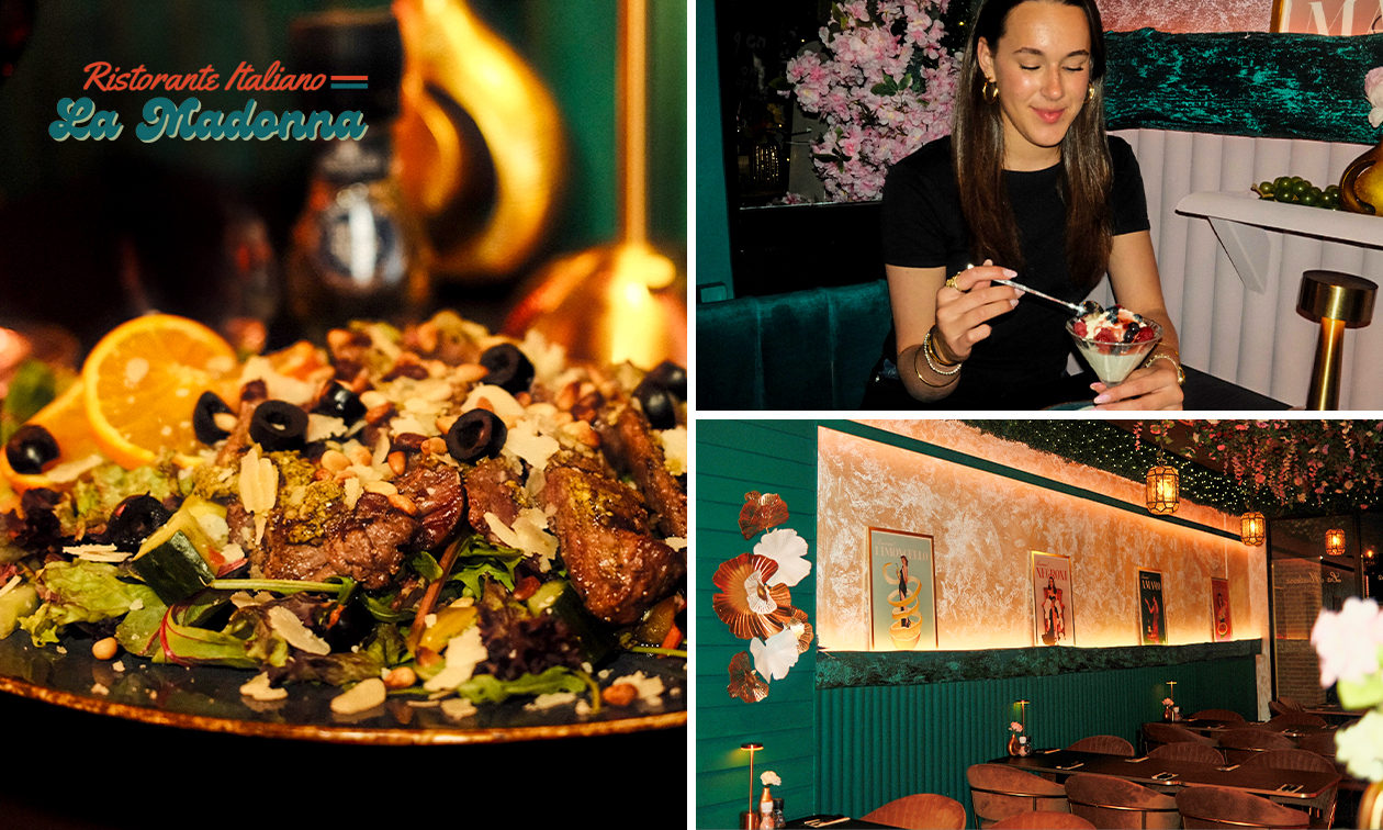 3-gangen keuzediner + broodmandje met kruidenboter bij La Madonna