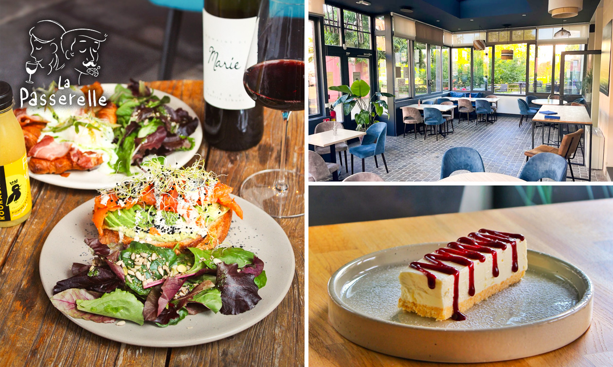 2- of 3-gangendiner à la carte in de buurt van Lille