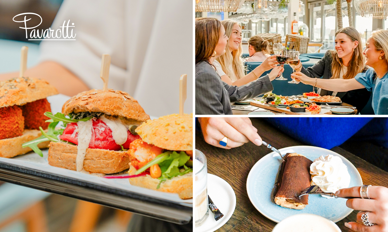 Italiaans 12-uurtje of 2-gangenlunch bij Pavarotti