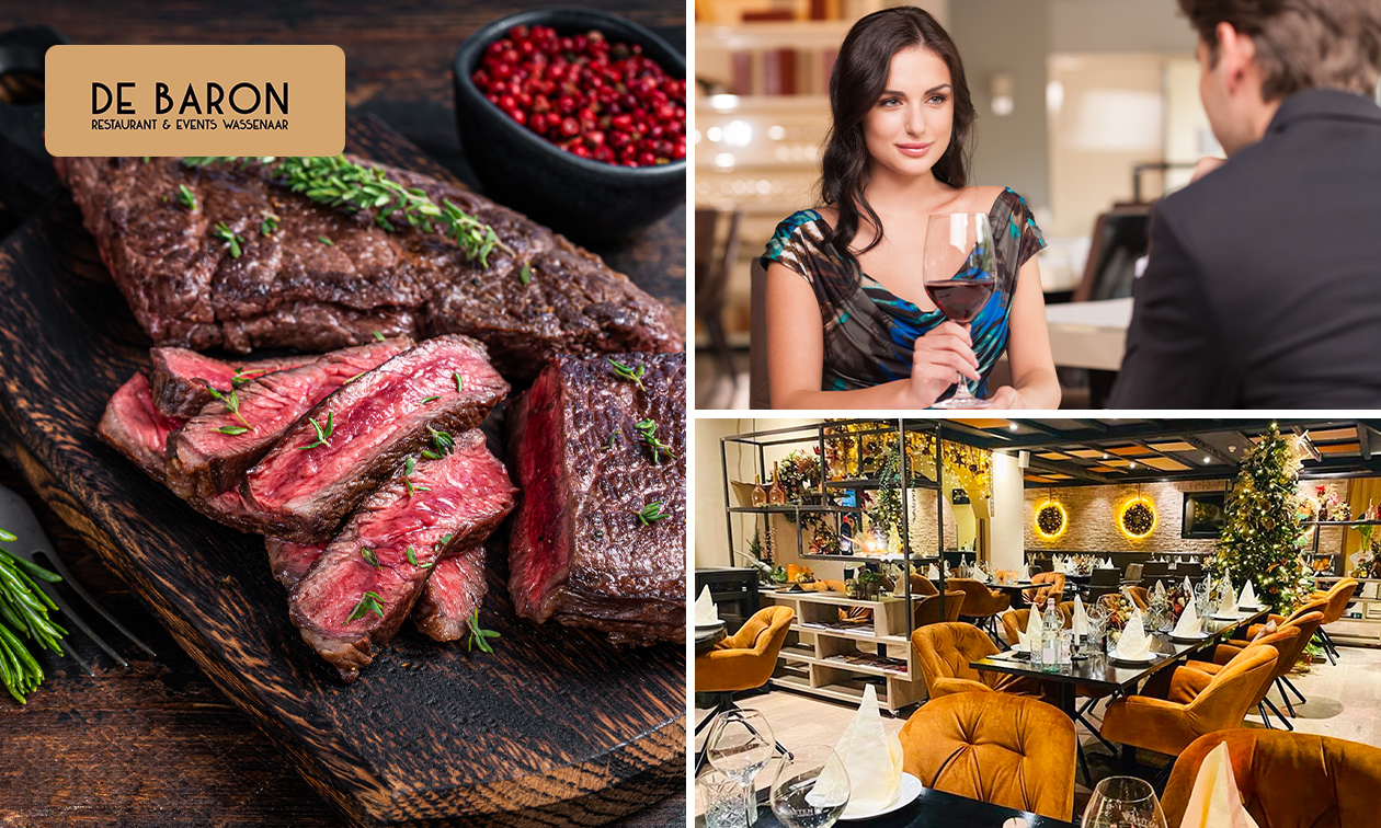 4-gangen wilddiner bij Restaurant De Baron