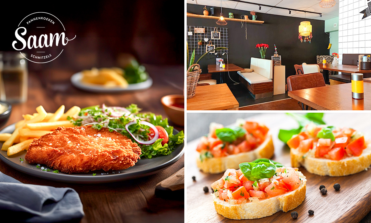 2-gangen keuzediner bij SAAM