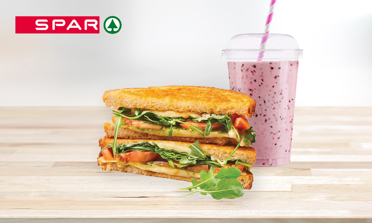 Tosti + smoothie bij SPAR city Zutphen