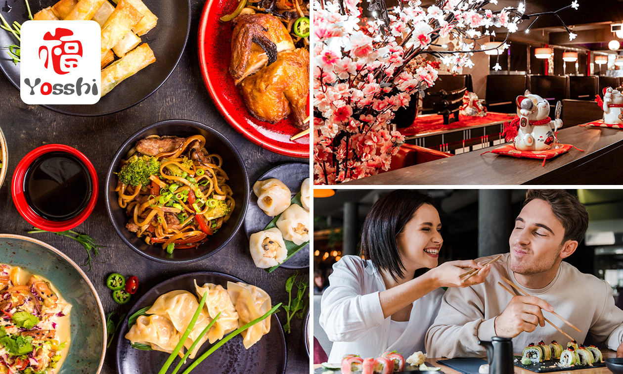 All-You-Can-Eat sushi en grill (2,5 uur) bij Yosshi in hartje Delft